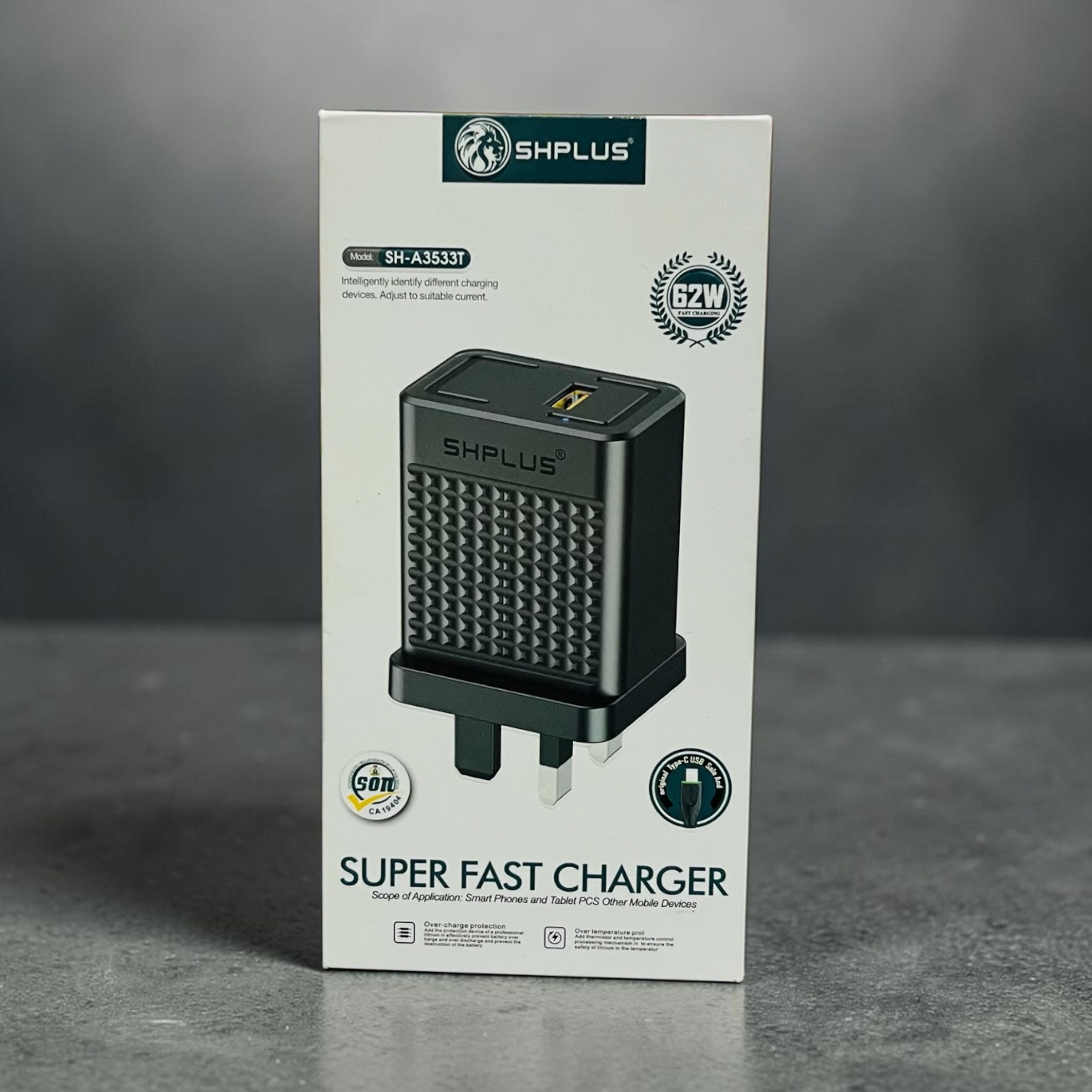 SHPLUS SH-A3533T USB-C CHARGER